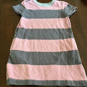 Primary Striped Tshirt Dress